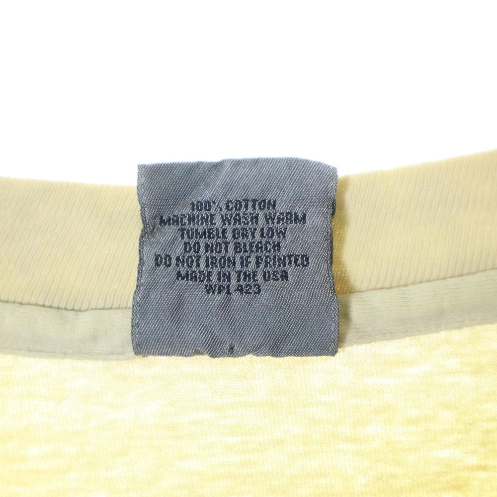 VINTAGE(ヴィンテージ) 90s Levi's Silver Tab リーバイス シルバータブ オーバープリント Tシャツ 半袖カットソー イエロー