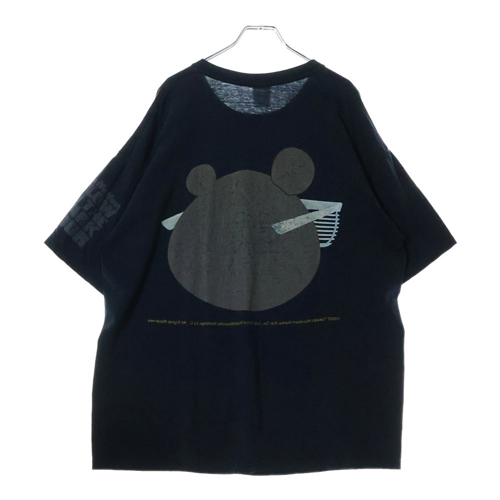 VINTAGE(ヴィンテージ) 00s Kanye West Glow In The Dark Tour Kanye Bear カニエ ウェスト ベアー Tシャツ 半袖カットソー ブラック