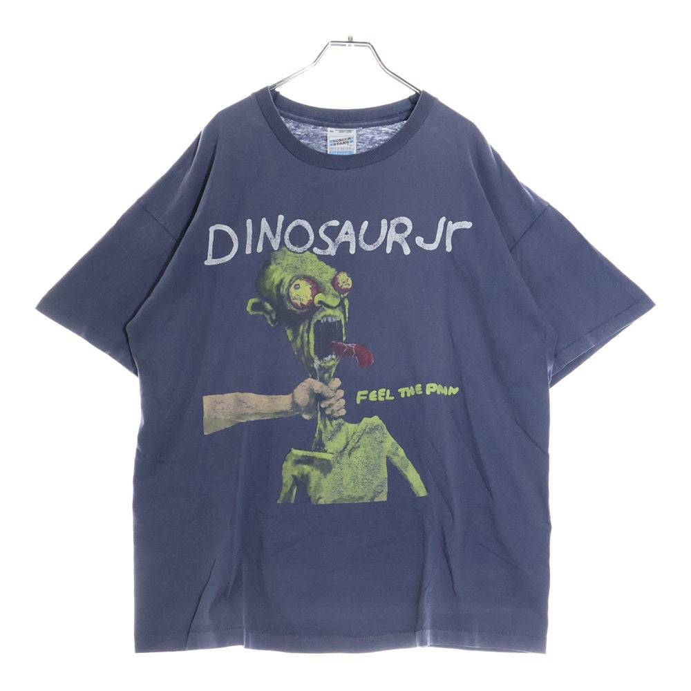 VINTAGE(ヴィンテージ) 90s DINOSAUR Jr FEEL THE PAIN ダイナソージュニア Tシャツ 半袖カットソー ネイビー