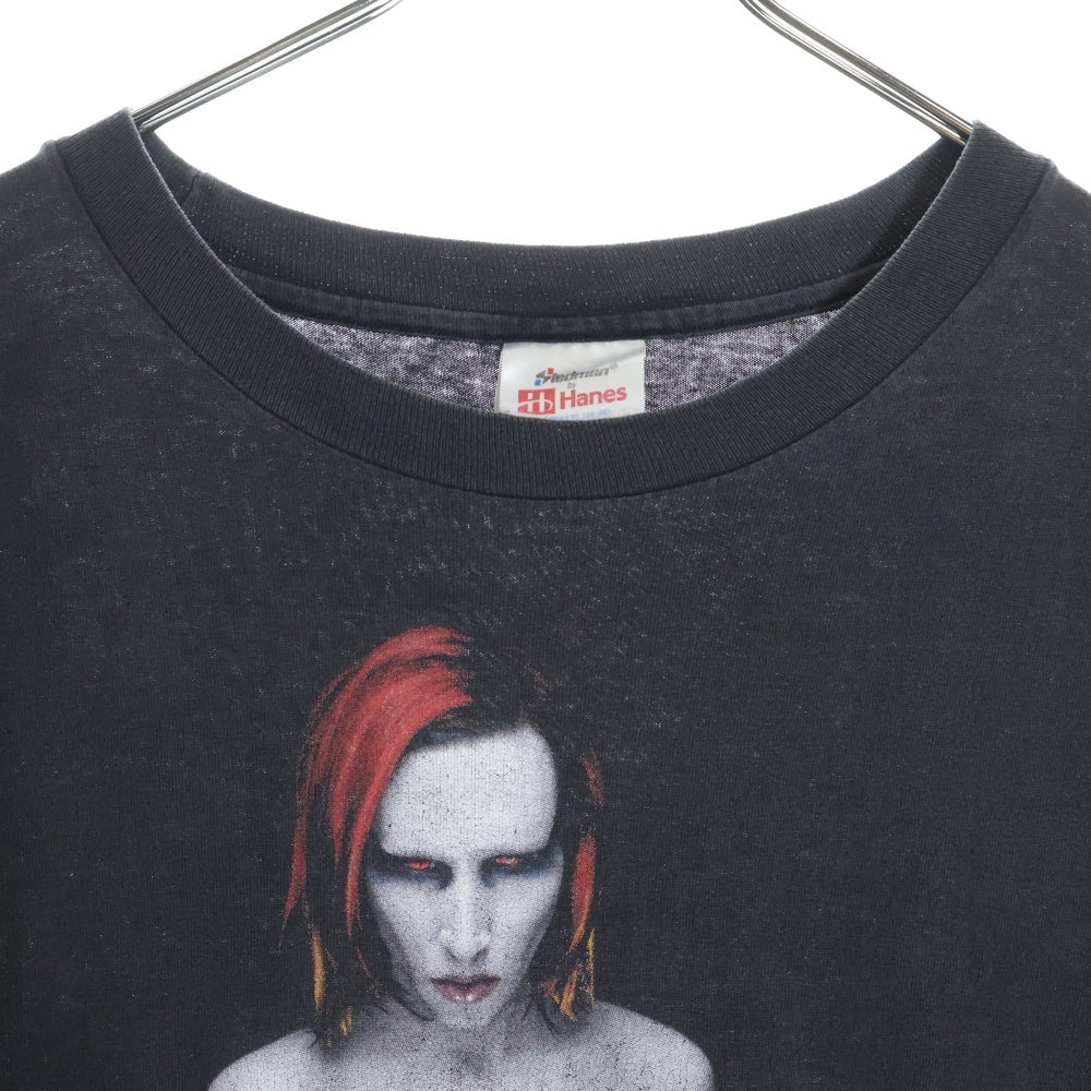 VINTAGE(ヴィンテージ) 90s MARILYN MANSON MECHANICAL ANIMALS マリリンマンソン メカニカル アニマルズ Tシャツ 半袖カットソー ブラック