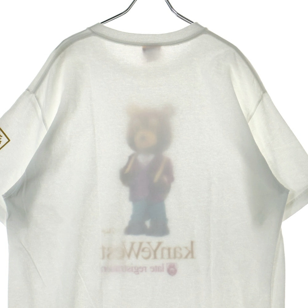 VINTAGE(ヴィンテージ) 00s Kanye West Late Registration Kanye Bear カニエ ウェスト ベアー Tシャツ 半袖カットソー ホワイト