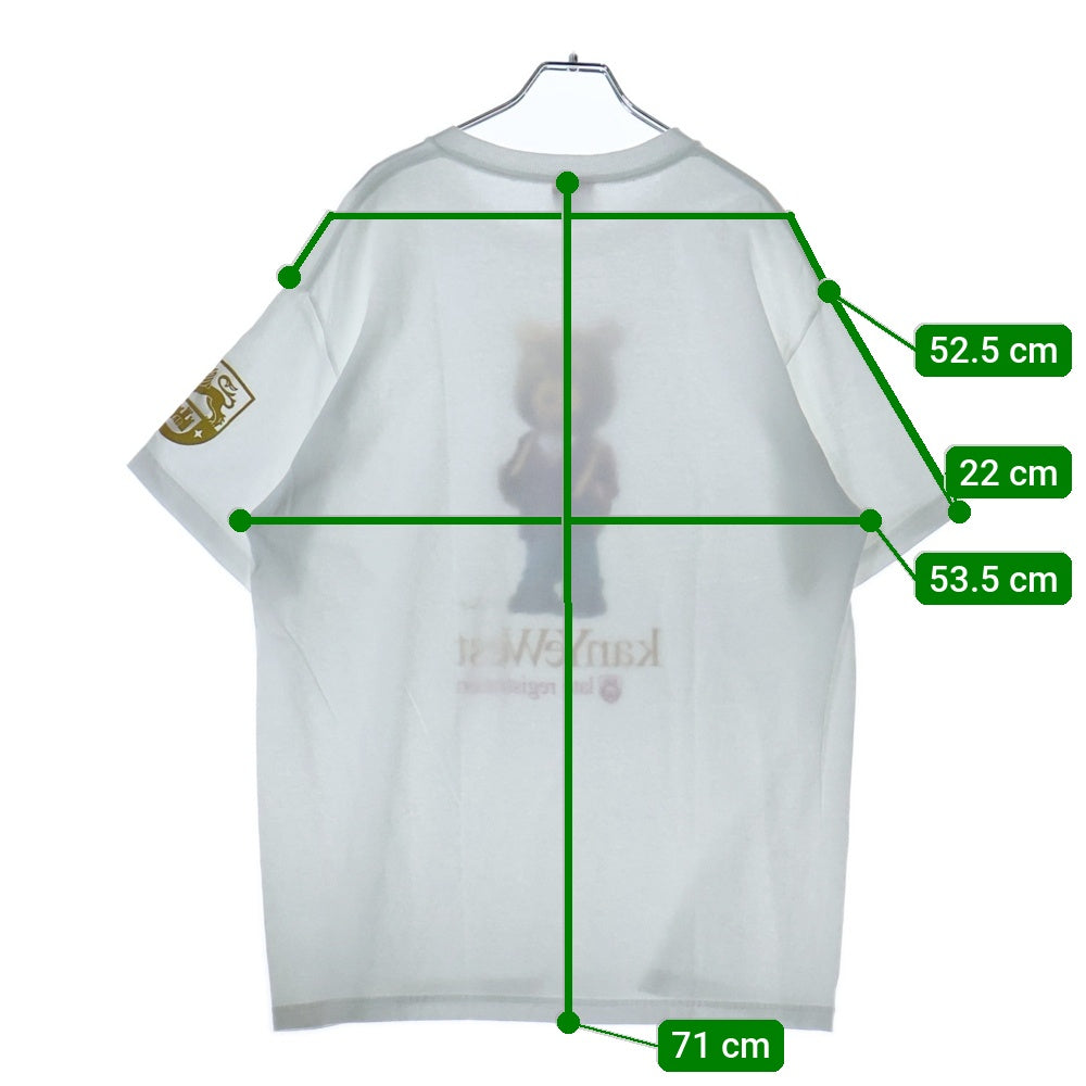 VINTAGE(ヴィンテージ) 00s Kanye West Late Registration Kanye Bear カニエ ウェスト ベアー Tシャツ 半袖カットソー ホワイト