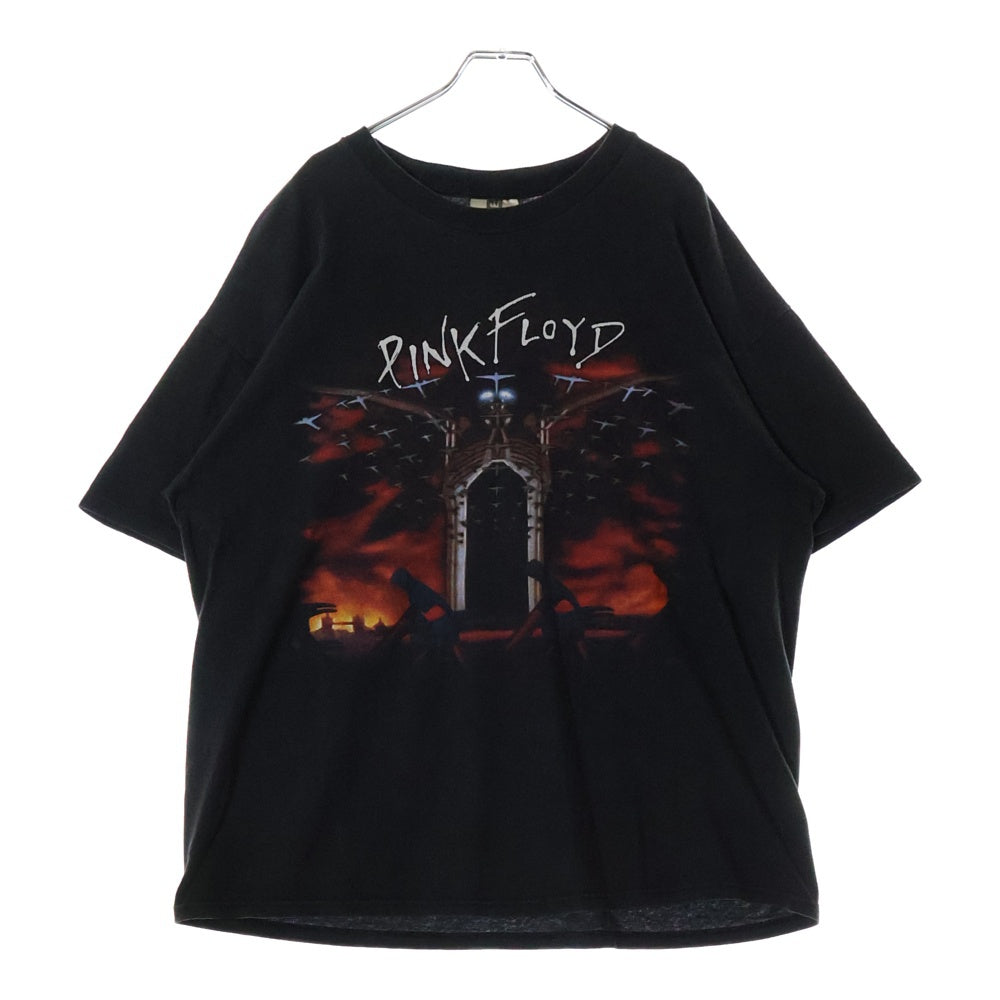 VINTAGE(ヴィンテージ) 90s PINK FLOYD THE WALL ピンクフロイド ザウォール 両面プリント Tシャツ 半袖カットソー ブラック