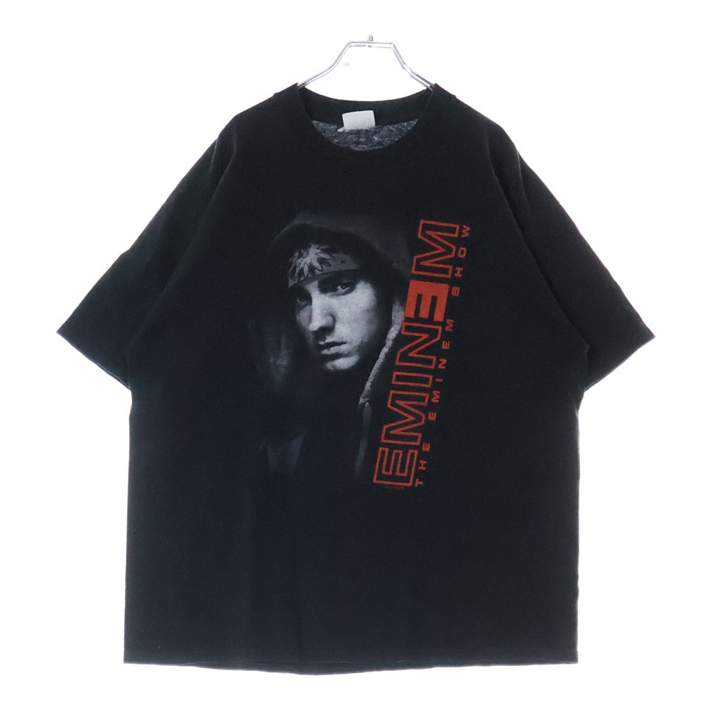 VINTAGE(ヴィンテージ) 00s THE EMINEM SHOW 2003 TEE エミネム 両面プリント半袖Tシャツ カットソー ブラック