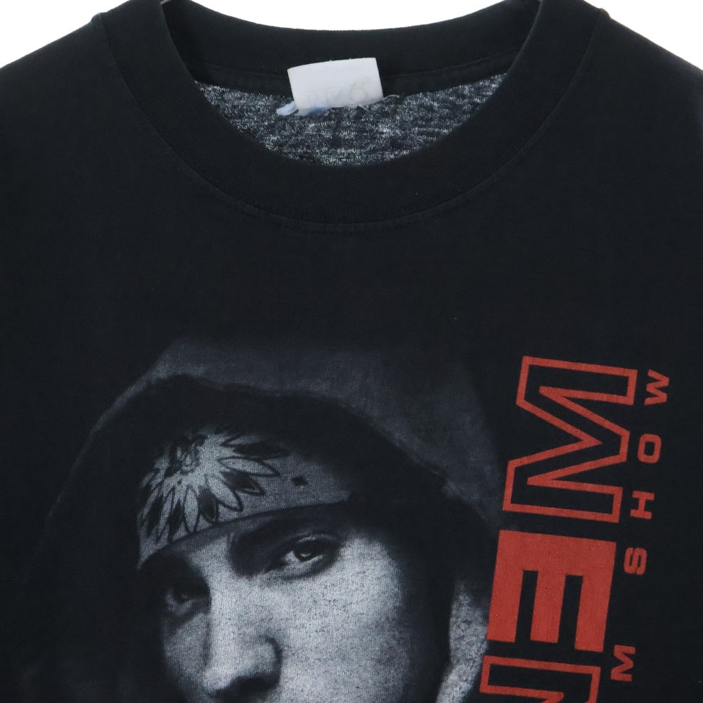 VINTAGE(ヴィンテージ) 00s THE EMINEM SHOW 2003 TEE エミネム 両面プリント半袖Tシャツ カットソー ブラック