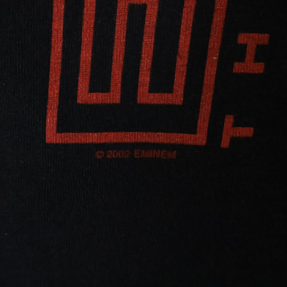VINTAGE(ヴィンテージ) 00s THE EMINEM SHOW 2003 TEE エミネム 両面プリント半袖Tシャツ カットソー ブラック