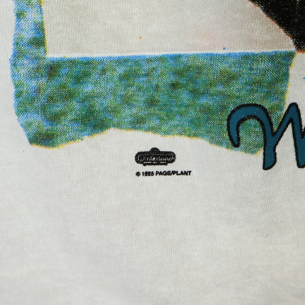 VINTAGE(ヴィンテージ) 90s JIMMY PAGE ROBERT PLANT ジミーペイジ ロバートプラント 両面プリント 半袖Tシャツ カットソー ホワイト