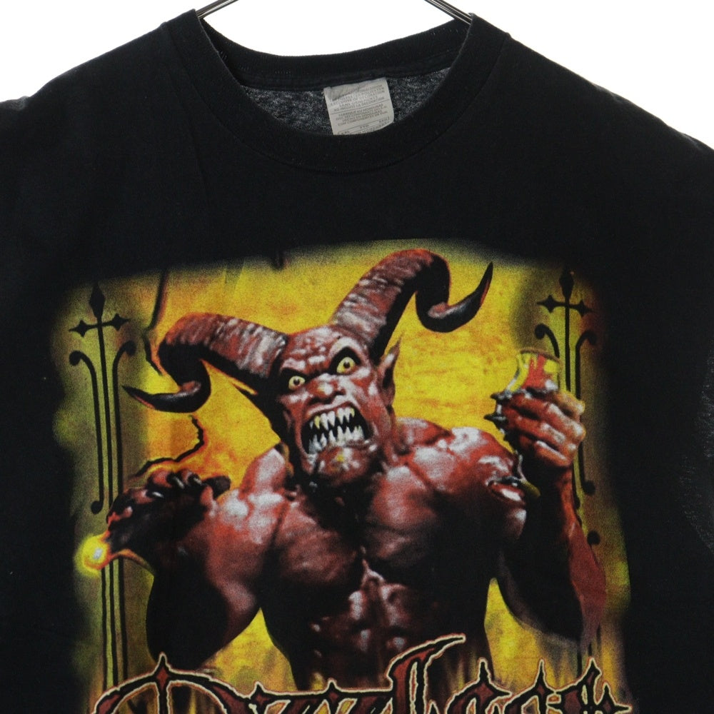 VINTAGE(ヴィンテージ) 00s OZZFEST OZZY OSBOURNE TEE 2005 オズフェスト オジーオズボーン両面プリントノースリーブTシャツ カットオフ カットソー ブラック