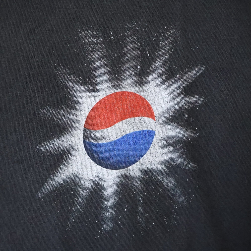 VINTAGE(ヴィンテージ) 90s PEPSI THE STAR WARS TRILOGY EDITION L/S 1996 ペプシ スターウォーズ 両面プリント 長袖Tシャツ カットソー ブラック