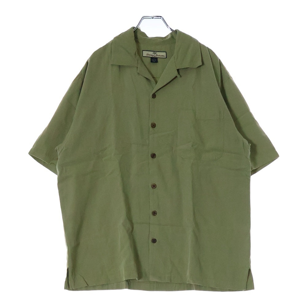 VINTAGE(ヴィンテージ) 90-00s TOMMY BAHAMA HARLEY-DAVIDSON SILK S/S トミーバハマ ハーレーダビッドソン 刺繍 シルク 半袖シャツ