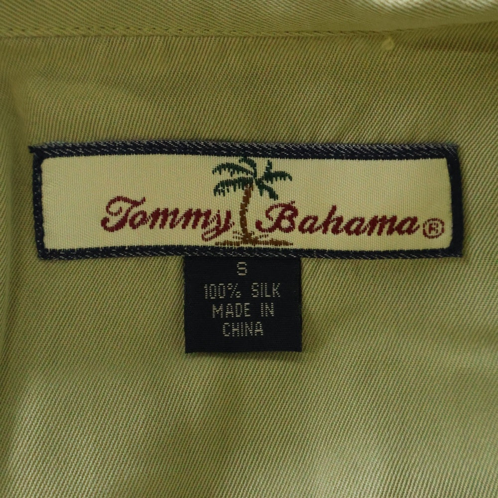 VINTAGE(ヴィンテージ) 90-00s TOMMY BAHAMA HARLEY-DAVIDSON SILK S/S トミーバハマ ハーレーダビッドソン 刺繍 シルク 半袖シャツ