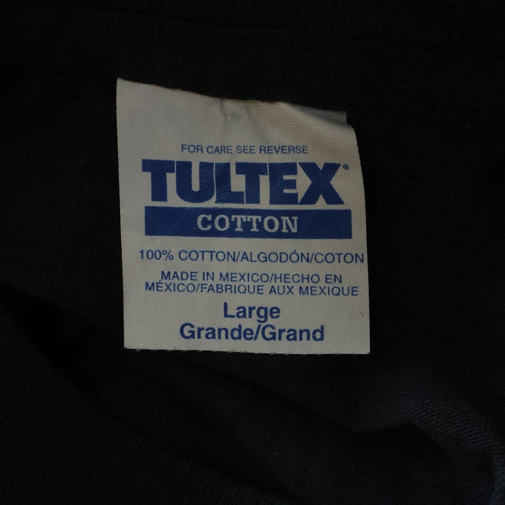 VINTAGE(ヴィンテージ) 90s JIMMY PAGE ROBERT PLANT NO QUARTER 1995 ジミーペイジ ロバートプラント ノークォーター 両面プリント 半袖Tシャツ カットソー ブラック