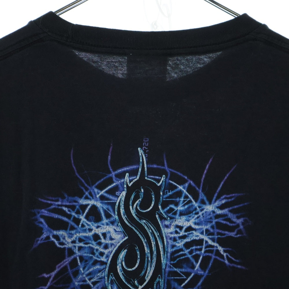 VINTAGE(ヴィンテージ) 00s SLIPKNOT TENNESSEE RIVER スリップノット 両面プリント 半袖Tシャツ カットソー ブラック