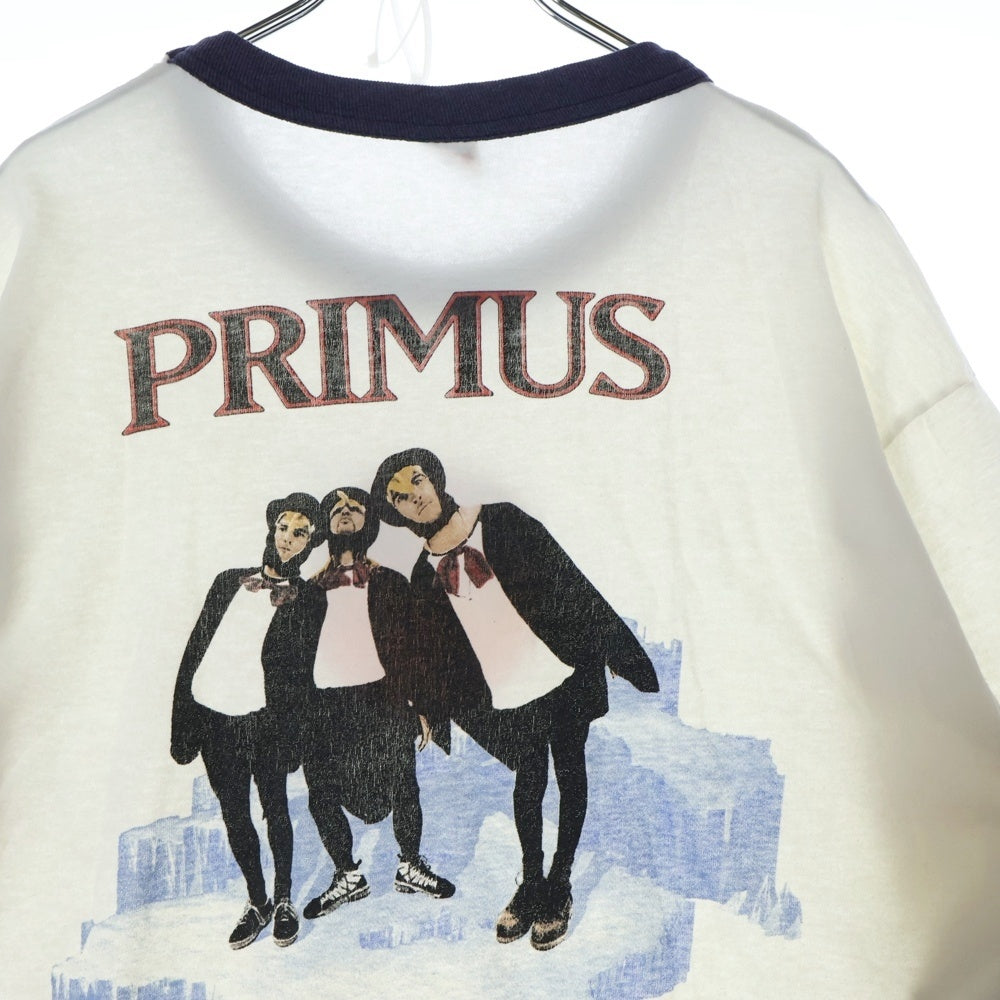 VINTAGE(ヴィンテージ) 90s PRIMUS プライマス リンガーT 両面プリント 半袖Tシャツ カットソー ホワイト