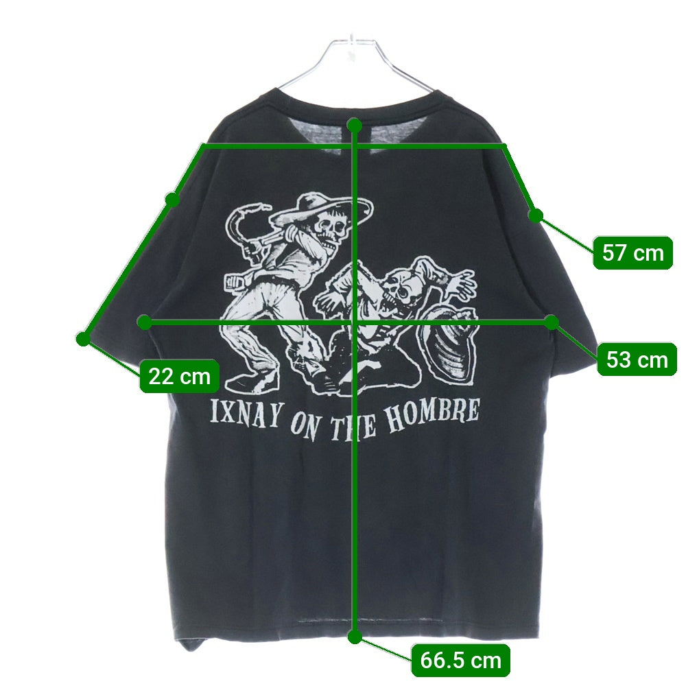 VINTAGE(ヴィンテージ) 90s THE OFFSPRING IXNAY ON THE HOMBRE オフスプリング イクスネイ オン ジ オンブレ 両面プリント 半袖Tシャツ カットソー ブラック