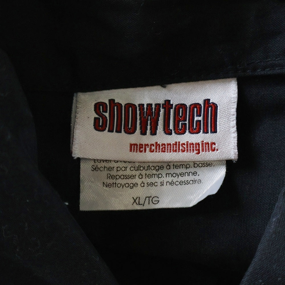 VINTAGE(ヴィンテージ) 00s RUSH VAPOR TRAILS S/S SHIRTS ラッシュ ヴェイパー トレイルズ 半袖シャツ ブラック