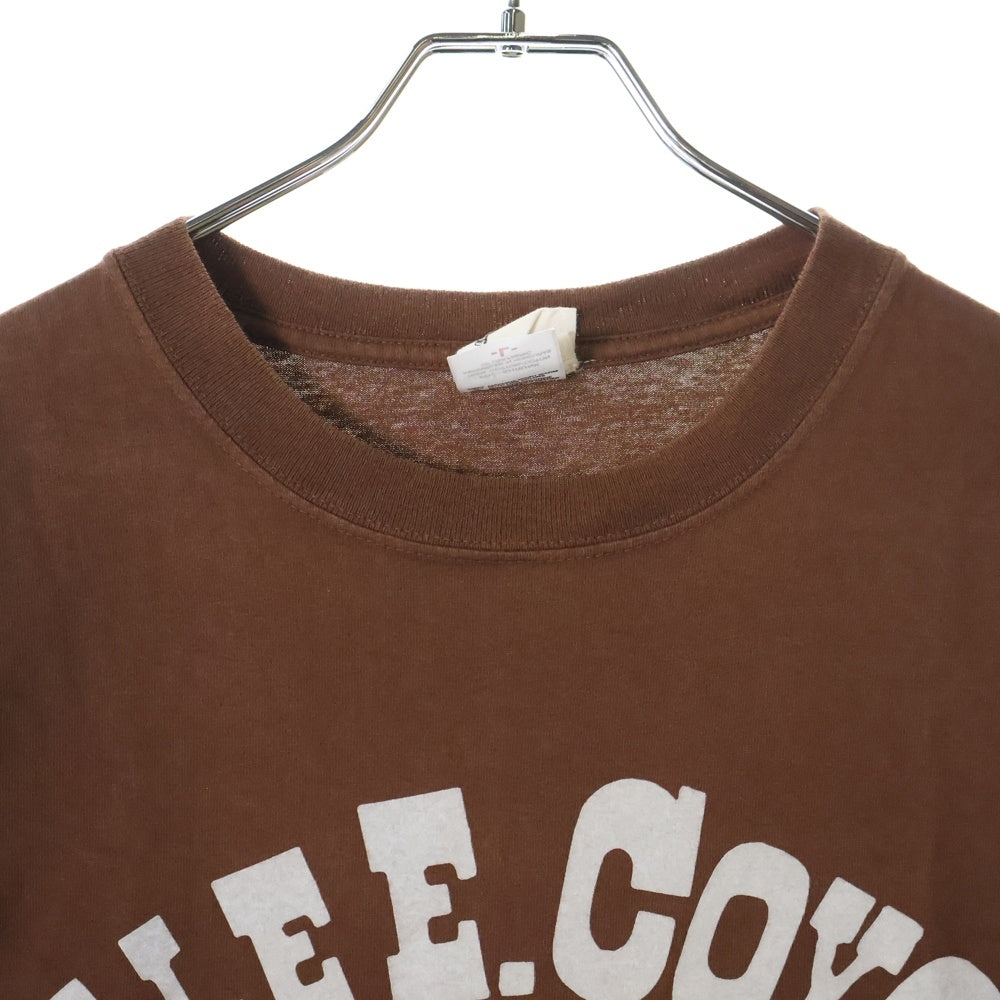VINTAGE(ヴィンテージ) 00s LOONY TUNES WILE E COYOTE ワイリー コヨーテ 半袖Tシャツ カットソー ブラウン