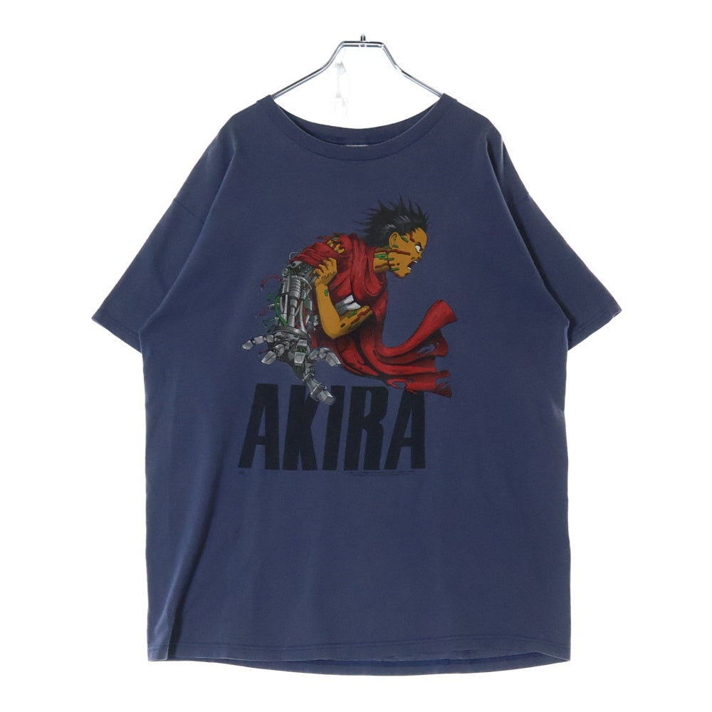 VINTAGE(ヴィンテージ) 90s AKIRA TETSUO ARM NAVY TEE アキラ 鉄雄 アームプリント半袖Tシャツ カットソー ネイビー