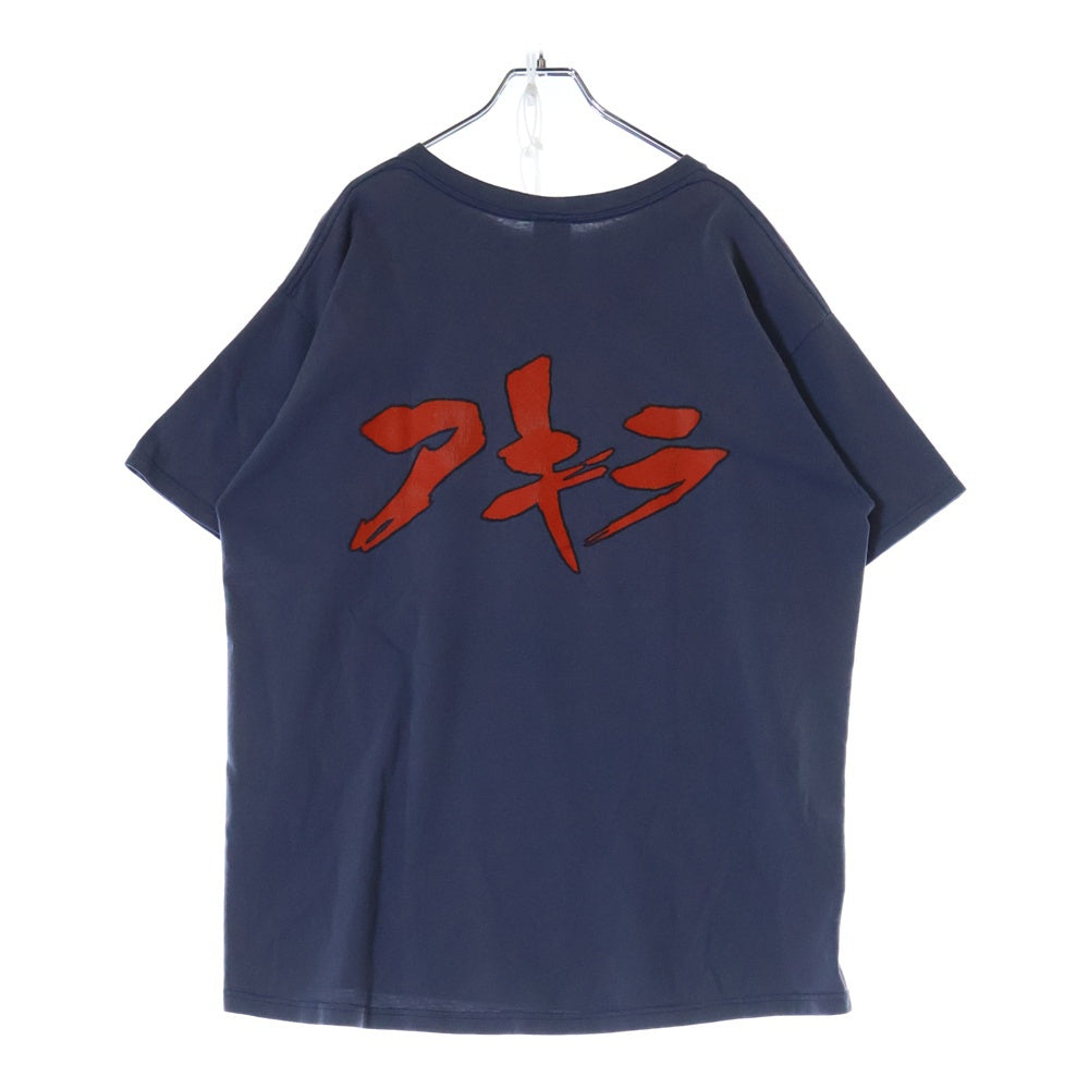 VINTAGE(ヴィンテージ) 90s AKIRA TETSUO ARM NAVY TEE アキラ 鉄雄 アームプリント半袖Tシャツ カットソー ネイビー