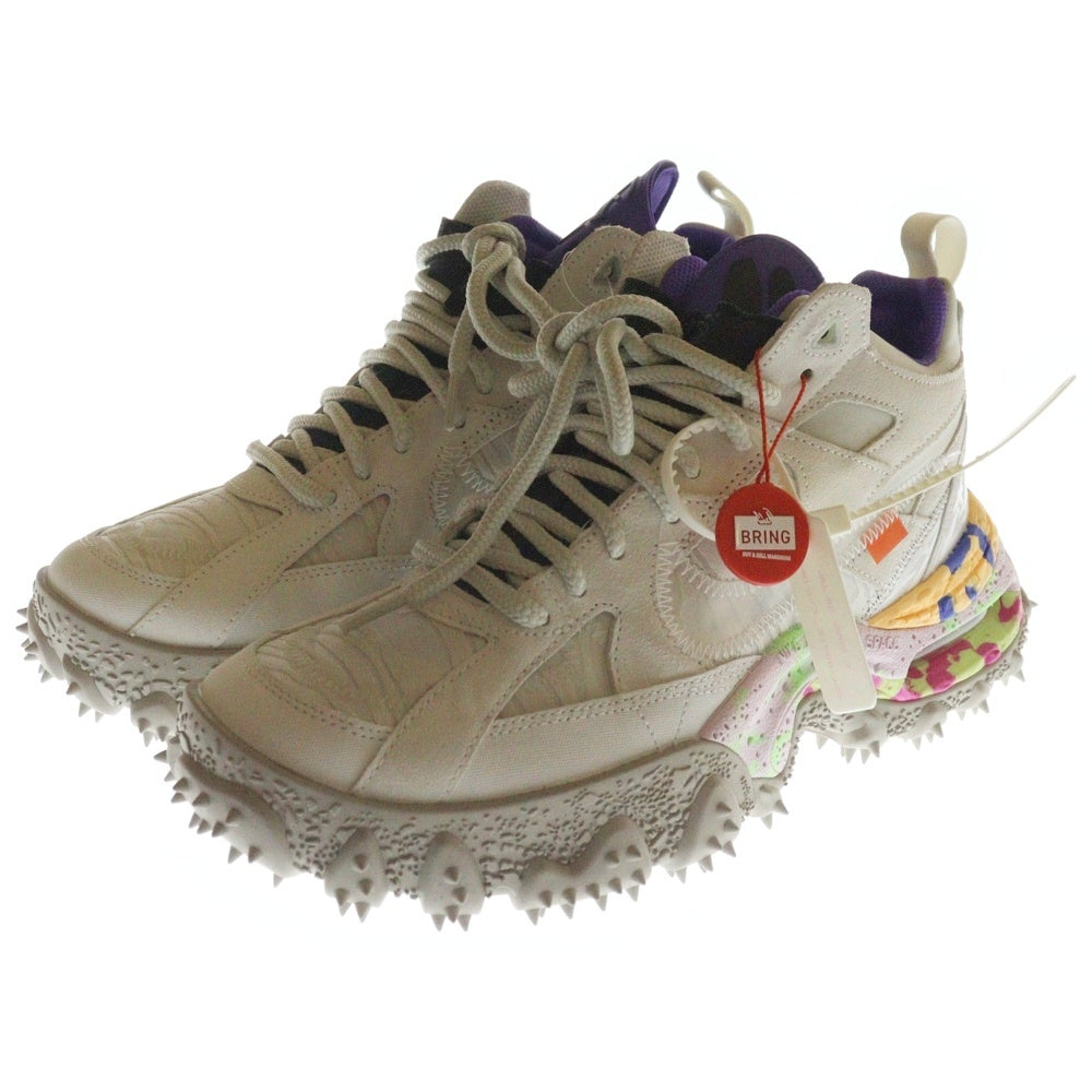 NIKE(ナイキ) × Off-White Air Terra Forma Summit White and PSYCHIC PURPLE エアテラフォーマ サミットホワイト アンド サイキックパープル スニーカー DQ1615-100