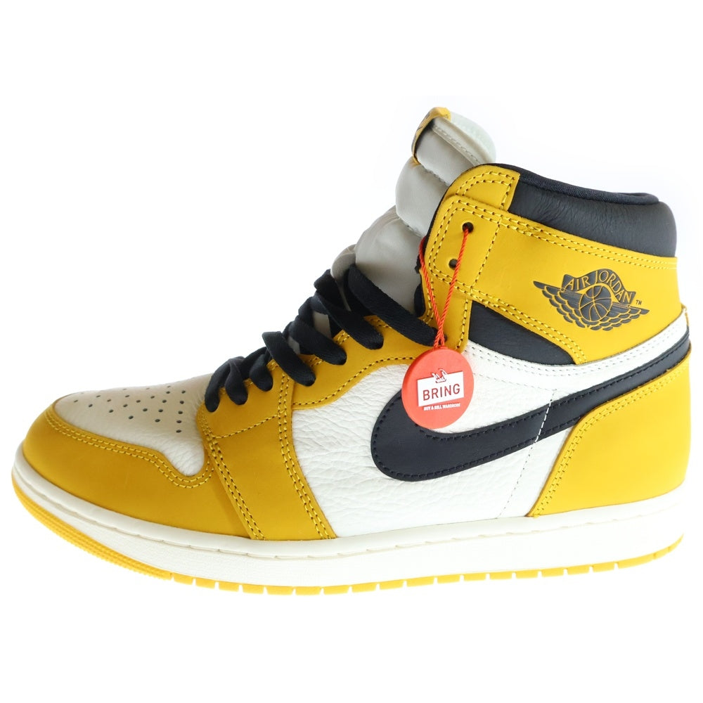 NIKE(ナイキ) Air Jordan 1 Retro High OG Yellow Ochre ナイキ エアジョーダン1 レトロ ハイ OG イエローオークル ハイカットスニーカー DZ5485-701 US10.5/28.5cm
