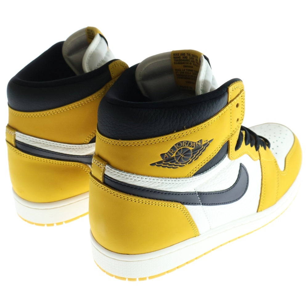 NIKE(ナイキ) Air Jordan 1 Retro High OG Yellow Ochre ナイキ エアジョーダン1 レトロ ハイ OG イエローオークル ハイカットスニーカー DZ5485-701 US10.5/28.5cm