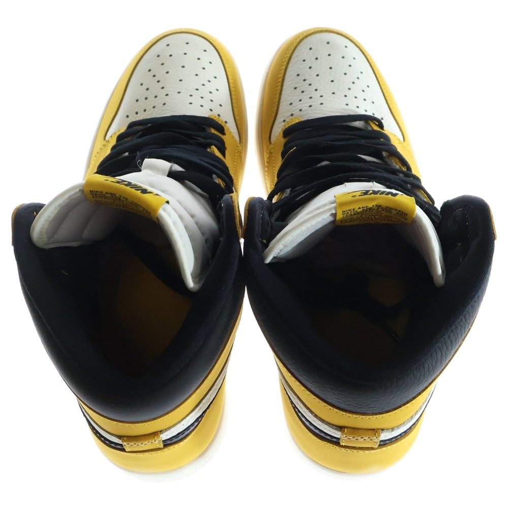 NIKE(ナイキ) Air Jordan 1 Retro High OG Yellow Ochre ナイキ エアジョーダン1 レトロ ハイ OG イエローオークル ハイカットスニーカー DZ5485-701 US10.5/28.5cm