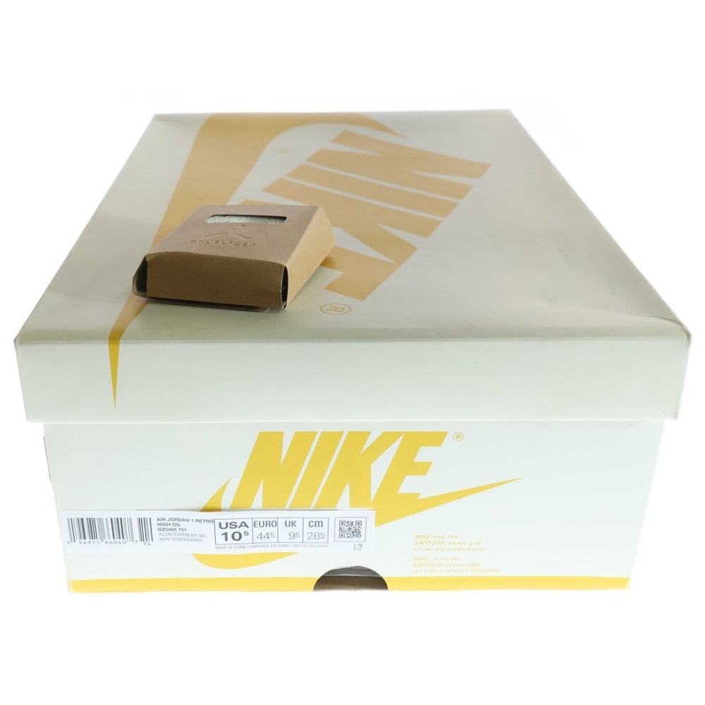 NIKE(ナイキ) Air Jordan 1 Retro High OG Yellow Ochre ナイキ エアジョーダン1 レトロ ハイ OG イエローオークル ハイカットスニーカー DZ5485-701 US10.5/28.5cm