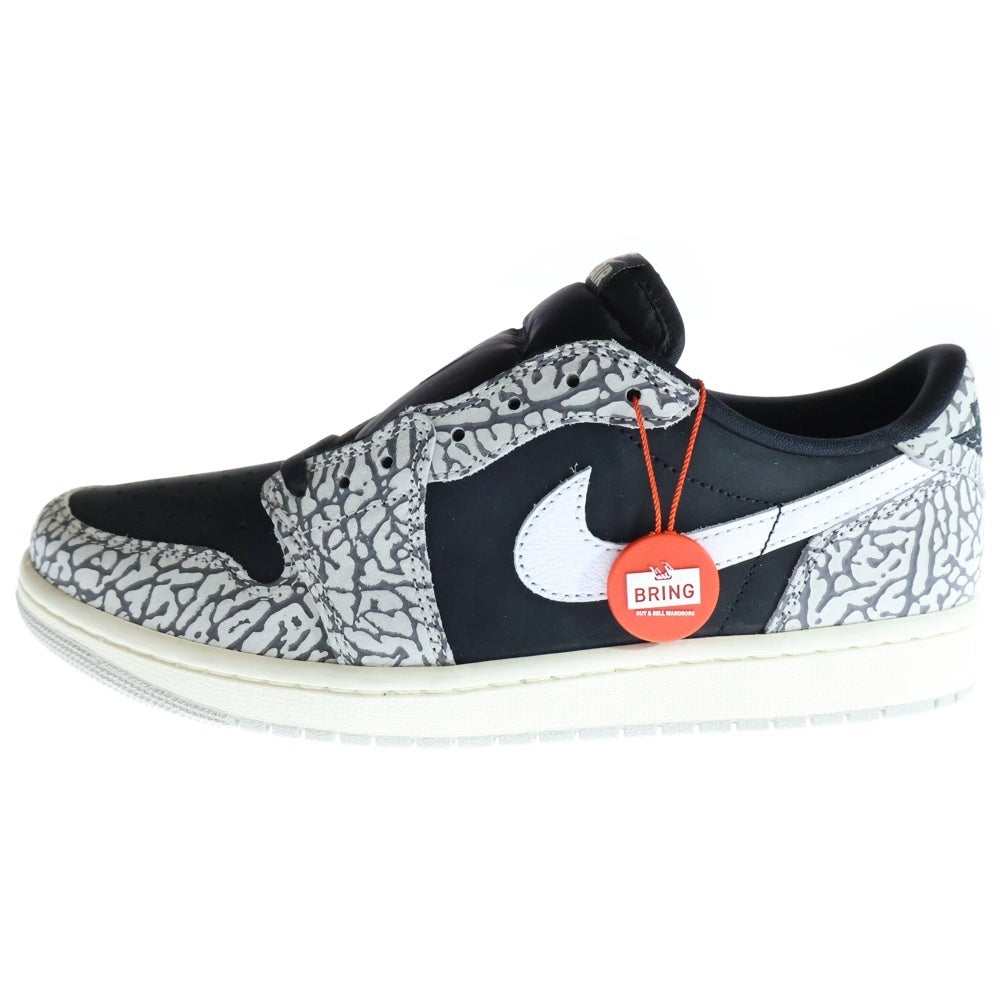 NIKE(ナイキ) AIR JORDAN 1 RETRO LOW OG Black Toe エアジョーダン1 レトロ ロー OG ローカットスニーカー CZ0790-001 ブラック/グレー US10/28cm