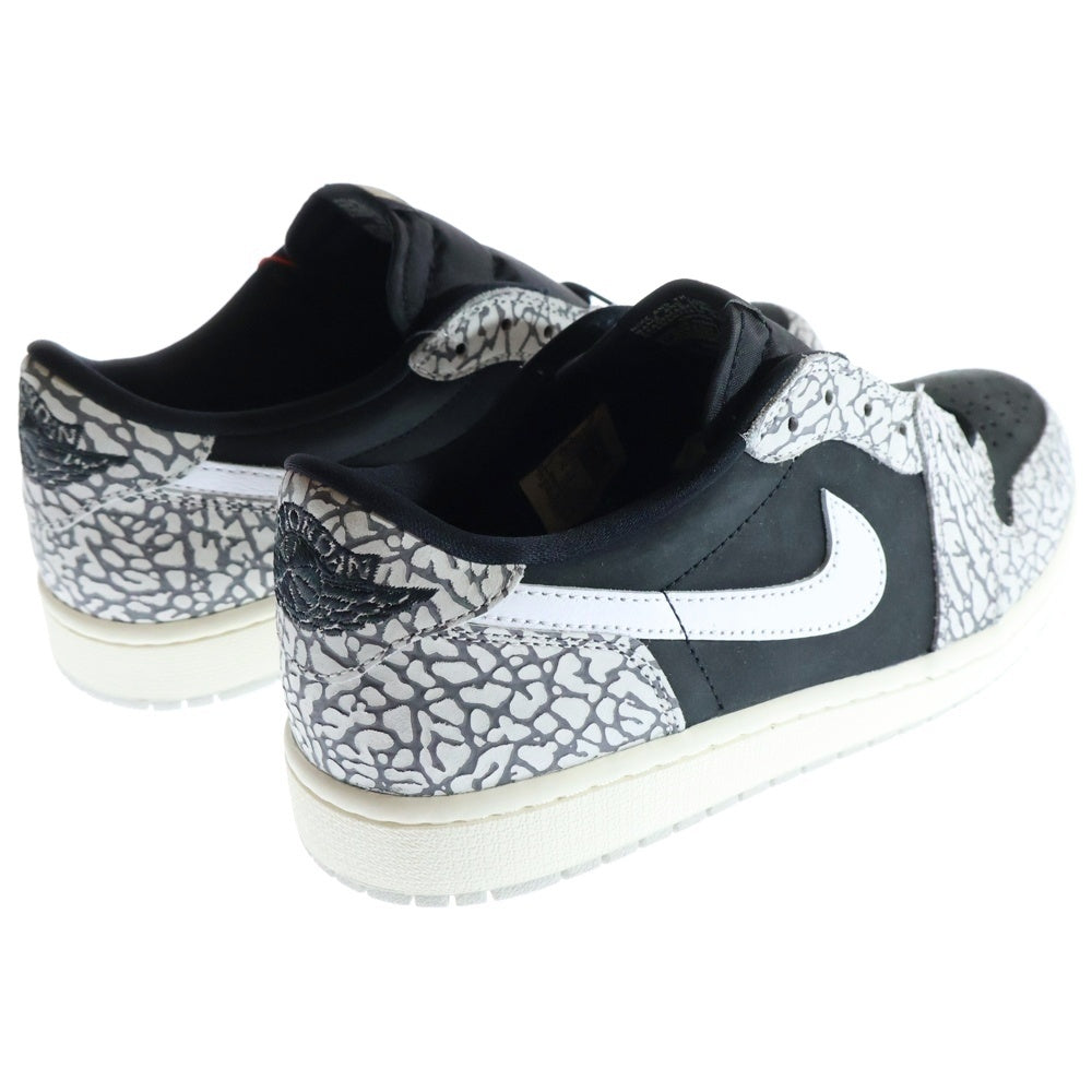 NIKE(ナイキ) AIR JORDAN 1 RETRO LOW OG Black Toe エアジョーダン1 レトロ ロー OG ローカットスニーカー CZ0790-001 ブラック/グレー US10/28cm