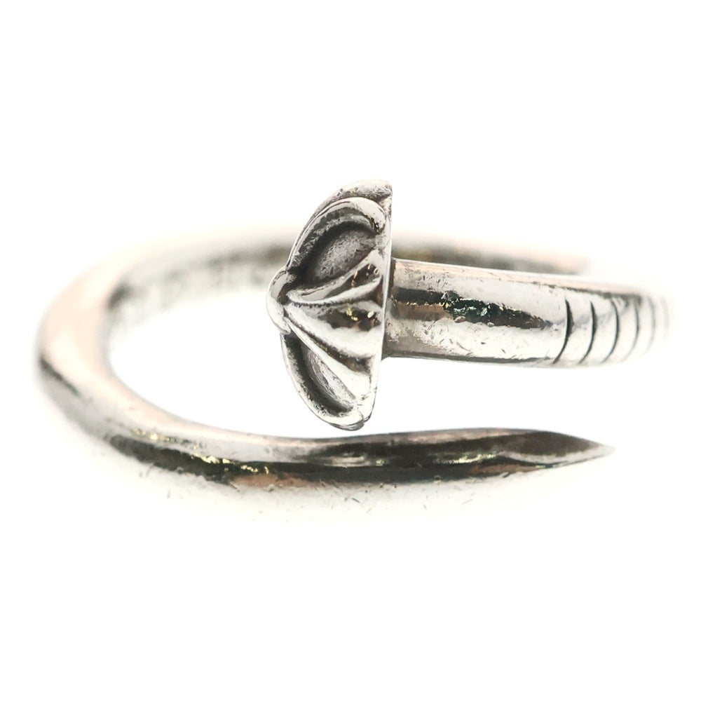 CHROME HEARTS(クロムハーツ) NAIL CRSBALL ネイル クロスボール リング シルバー BCA349