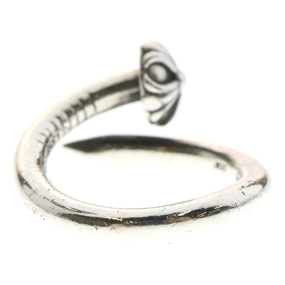 CHROME HEARTS(クロムハーツ) NAIL CRSBALL ネイル クロスボール リング シルバー BCA349