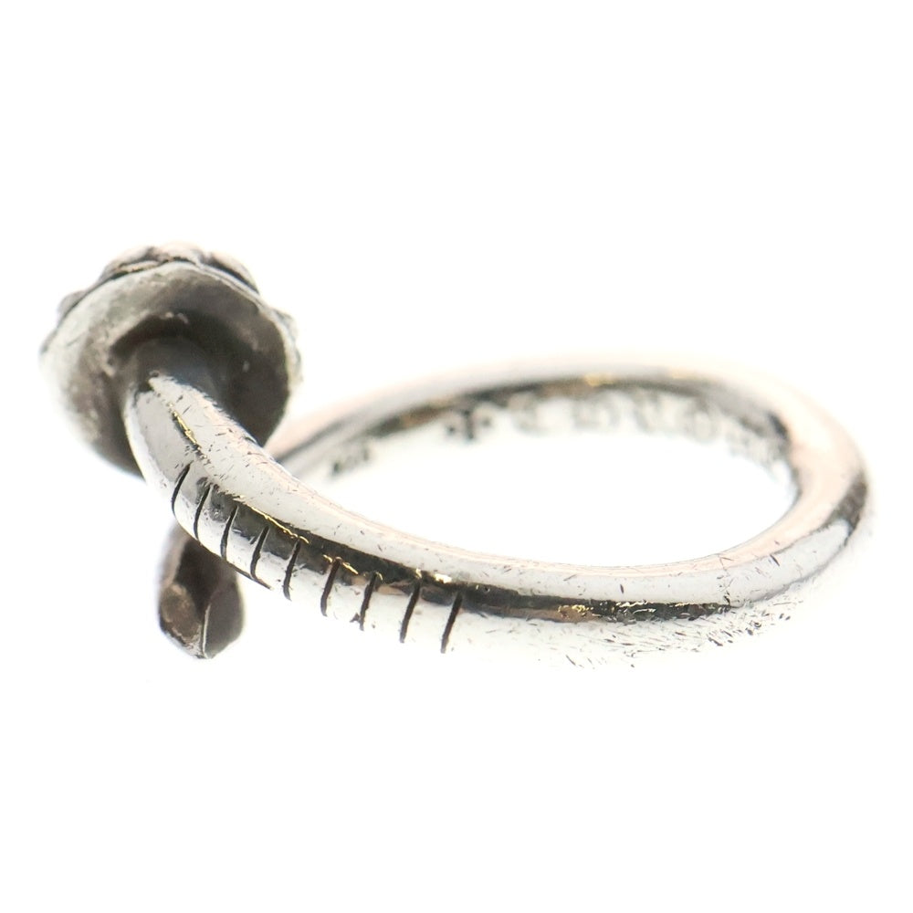 CHROME HEARTS(クロムハーツ) NAIL CRSBALL ネイル クロスボール リング シルバー BCA349