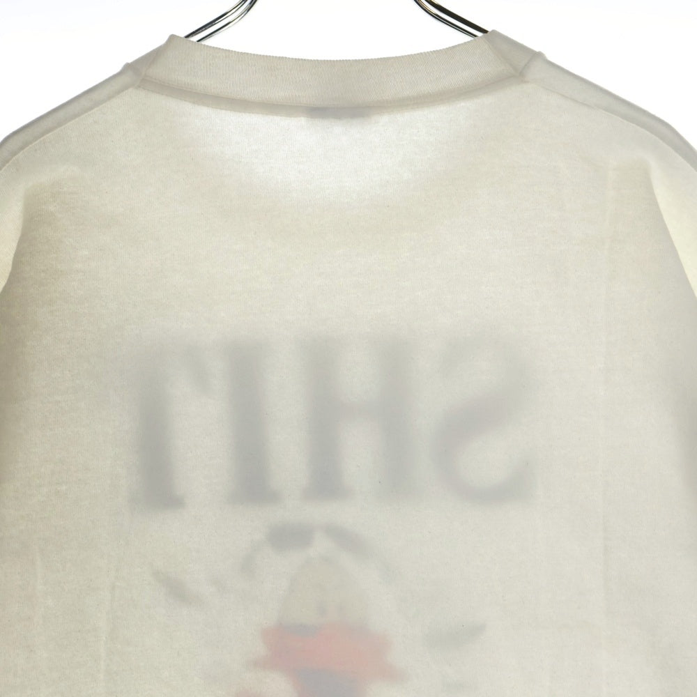 VINTAGE(ヴィンテージ) 90s SHIT HAPPNES フロントプリント Tシャツ 半袖カットソー ホワイト