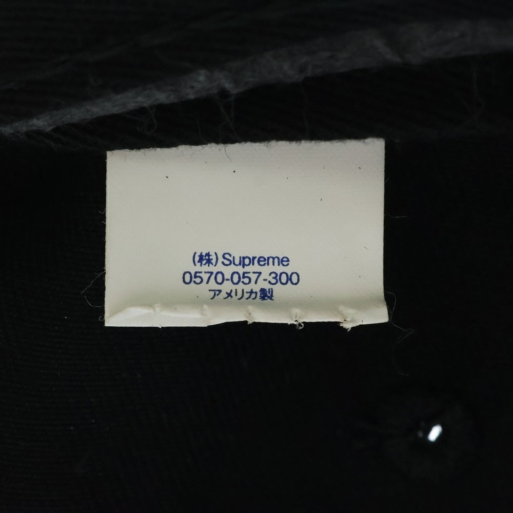 SUPREME(シュプリーム) 21SS Bandana Camp Cap バンダナ ボックスロゴ キャンプキャップ ブラック