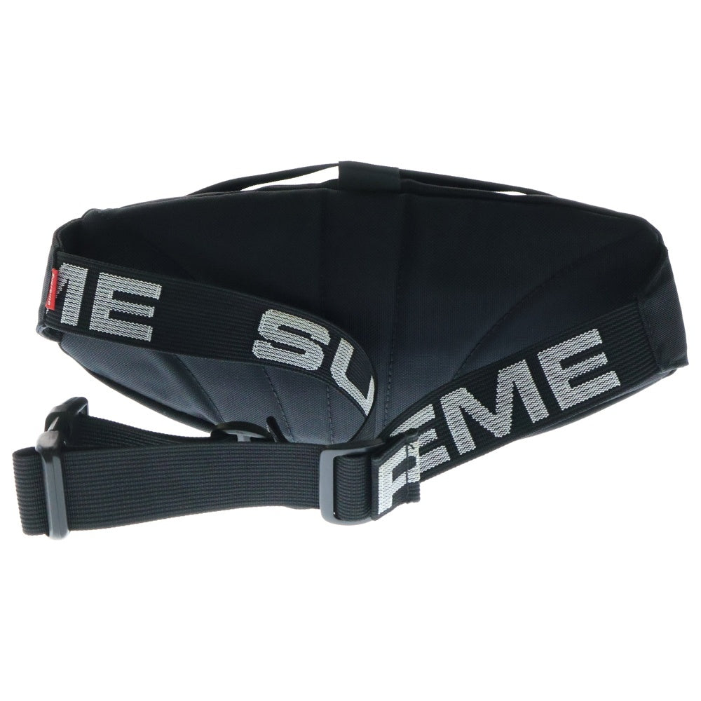 SUPREME(シュプリーム) 18SS Waist Bag BOX LOGO ボックス ロゴ ウェストバッグ ブラック