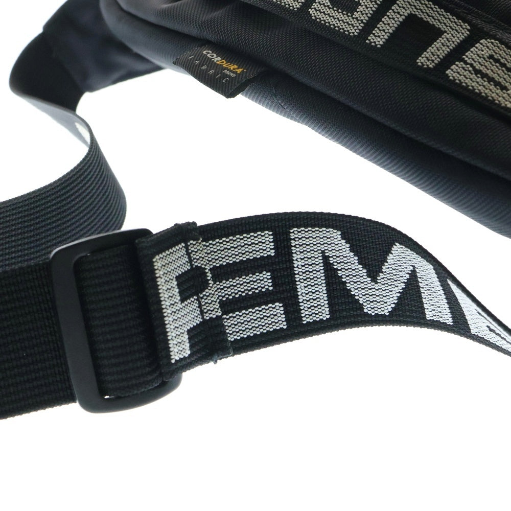 SUPREME(シュプリーム) 18SS Waist Bag BOX LOGO ボックス ロゴ ウェストバッグ ブラック