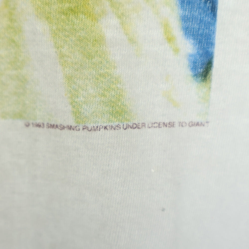 VINTAGE(ヴィンテージ) 90s THE SMASHING PUMPKINS SIAMESE DREAM スマッシングパンプキンズ プリント 半袖Tシャツ ホワイト