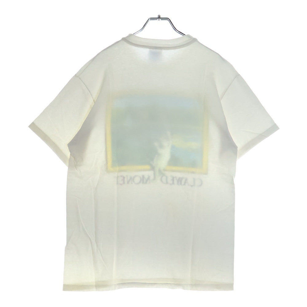 VINTAGE(ヴィンテージ) 90s CLAWED MONET ART TEE クロードモネ アート Tシャツ 半袖カットソー ホワイト