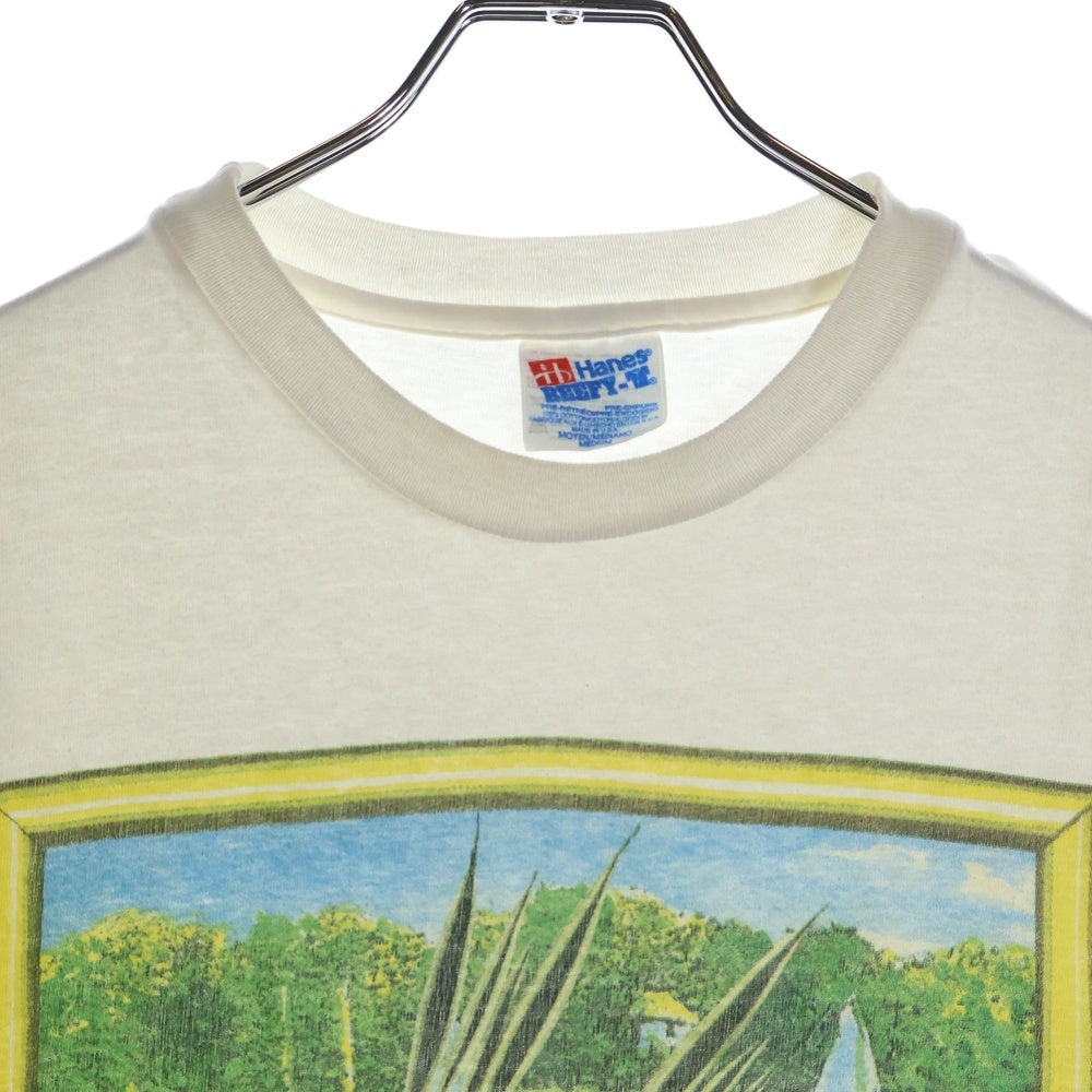 VINTAGE(ヴィンテージ) 90s CLAWED MONET ART TEE クロードモネ アート Tシャツ 半袖カットソー ホワイト
