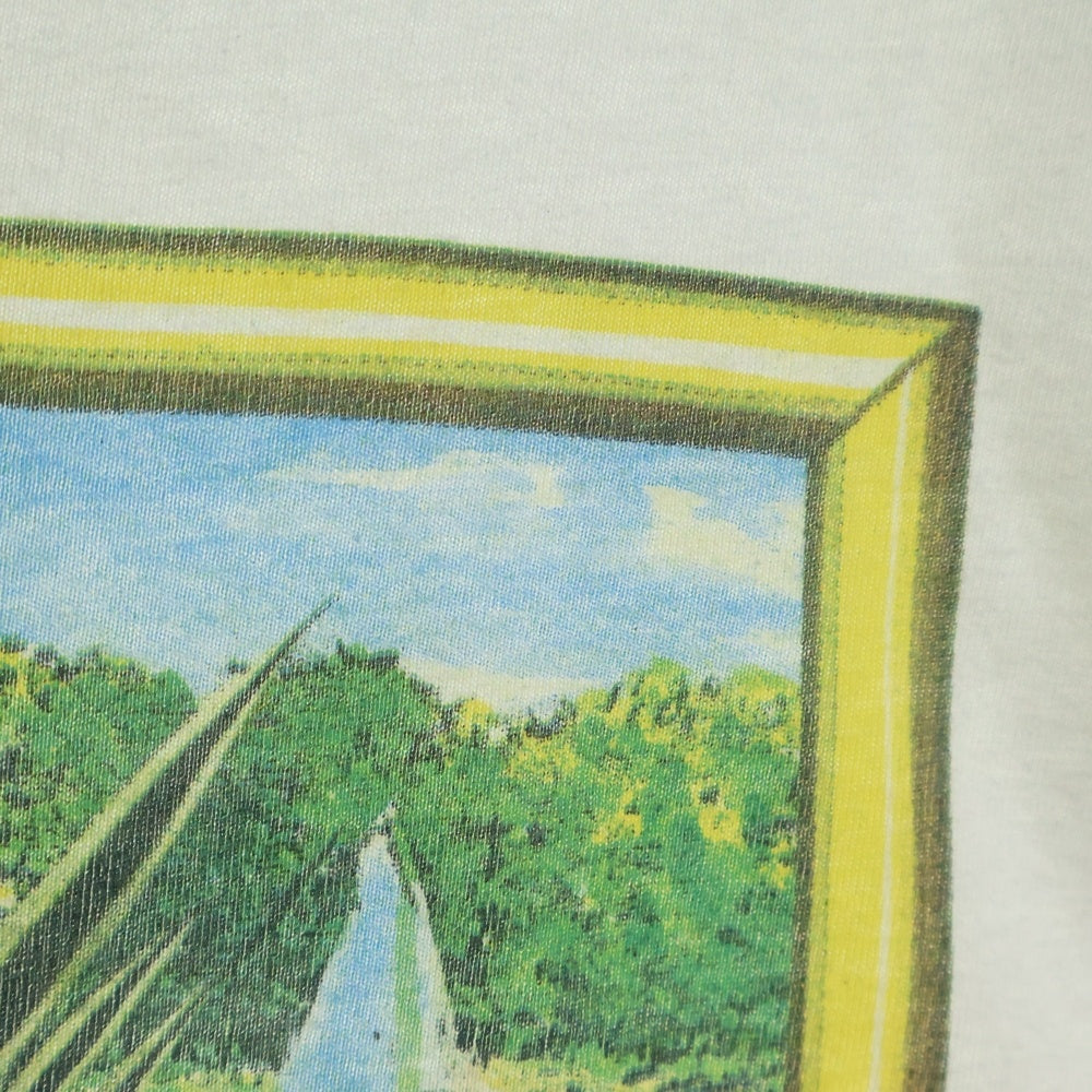 VINTAGE(ヴィンテージ) 90s CLAWED MONET ART TEE クロードモネ アート Tシャツ 半袖カットソー ホワイト