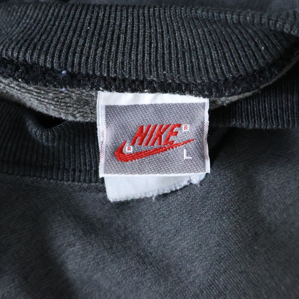 NIKE(ナイキ) 90s VINTAGE JUST DO IT PRINT SWEAT フロント プリント スウェット グレー