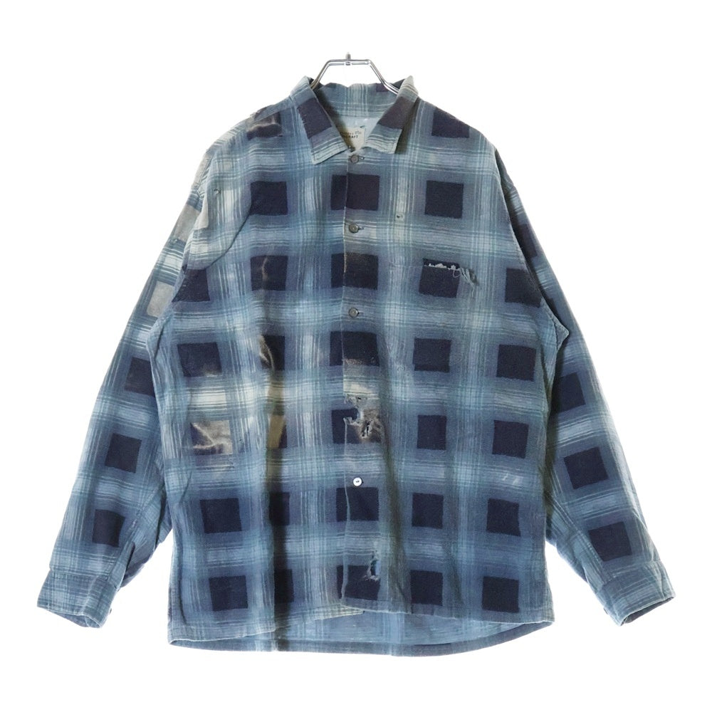 VINTAGE(ヴィンテージ) 60s PENNEYS TOWNCRAFT FLANNEL CHECK SHIRT タウンクラフト フランネル チェック シャツ ブルー