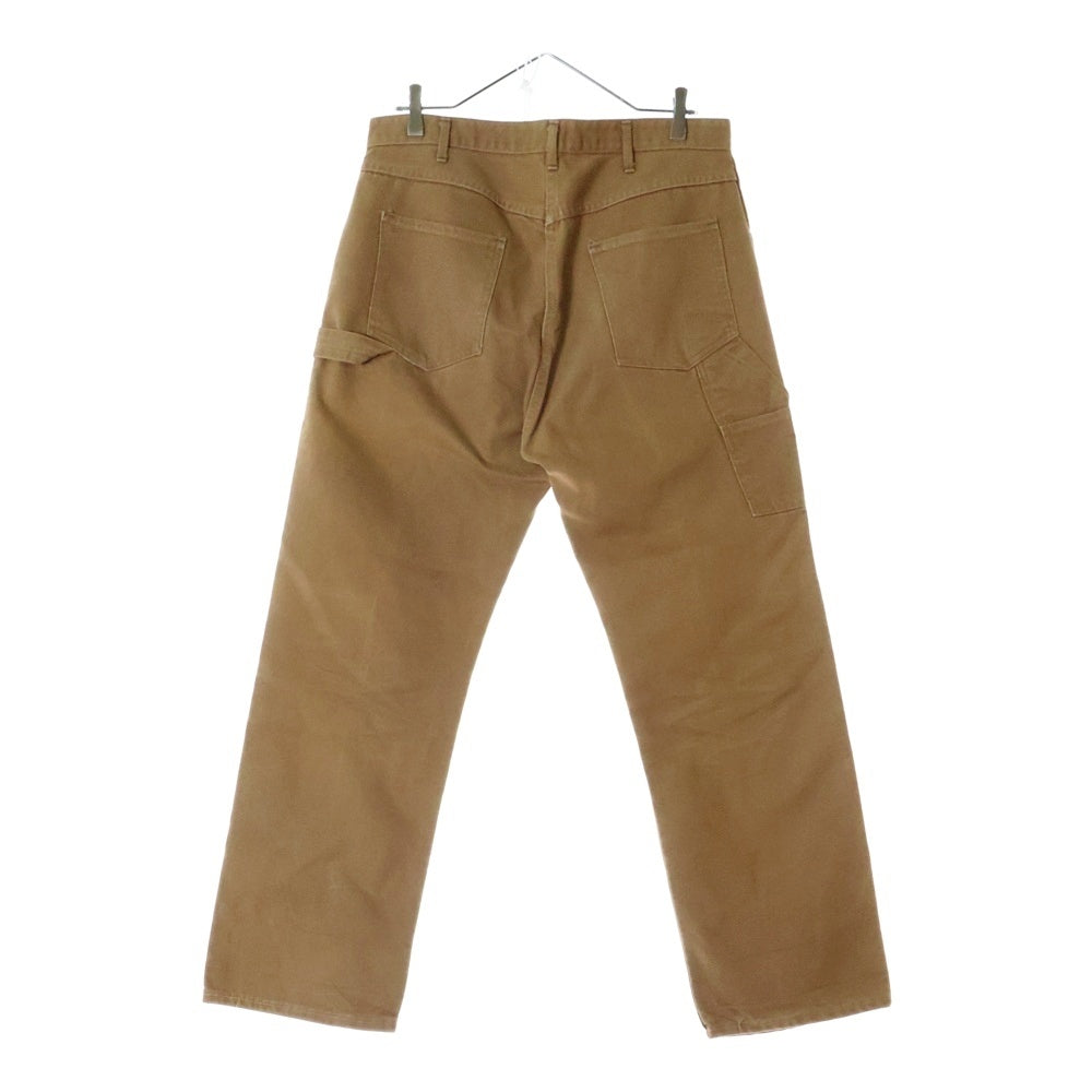 CARHARTT(カーハート) 60s COTTON DUCK WORK PANTS デカC 42TALONジップ コットンダック ワークパンツ キャメル