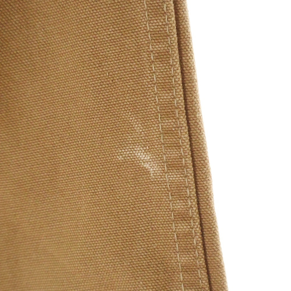 CARHARTT(カーハート) 60s COTTON DUCK WORK PANTS デカC 42TALONジップ コットンダック ワークパンツ キャメル