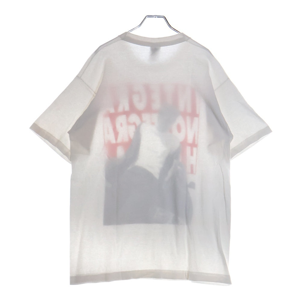 VINTAGE(ヴィンテージ) 90s BRAD PITT HONDA INTEGRA PROMO ASH ブラッドピット ホンダ インテグラ フロント プリント Tシャツ 半袖カットソー ホワイト
