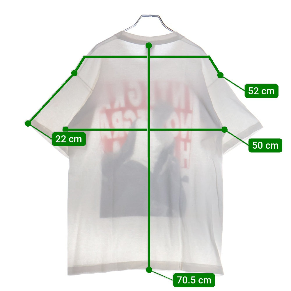 VINTAGE(ヴィンテージ) 90s BRAD PITT HONDA INTEGRA PROMO ASH ブラッドピット ホンダ インテグラ フロント プリント Tシャツ 半袖カットソー ホワイト