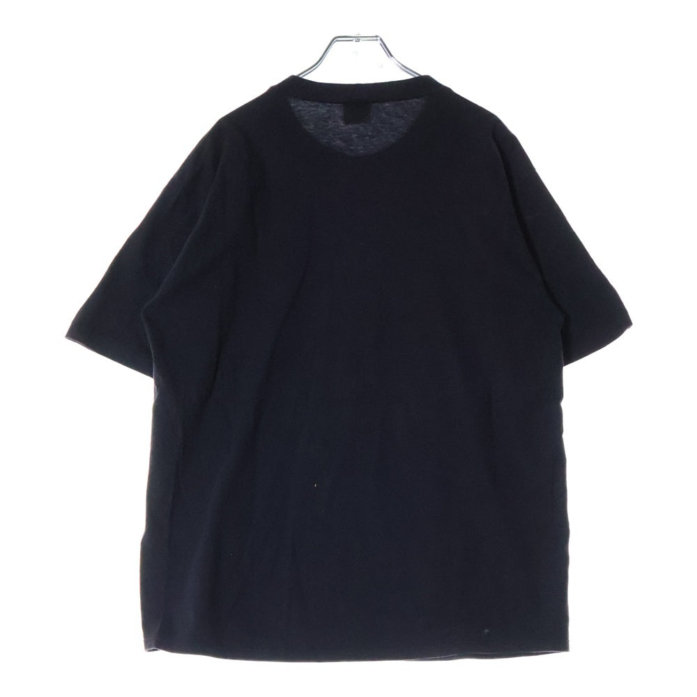 VINTAGE(ヴィンテージ) 90s DISNEY Mickey Mouse ディズニー 黄色足 ミッキー フロント プリント Tシャツ 半袖カットソー ブラック