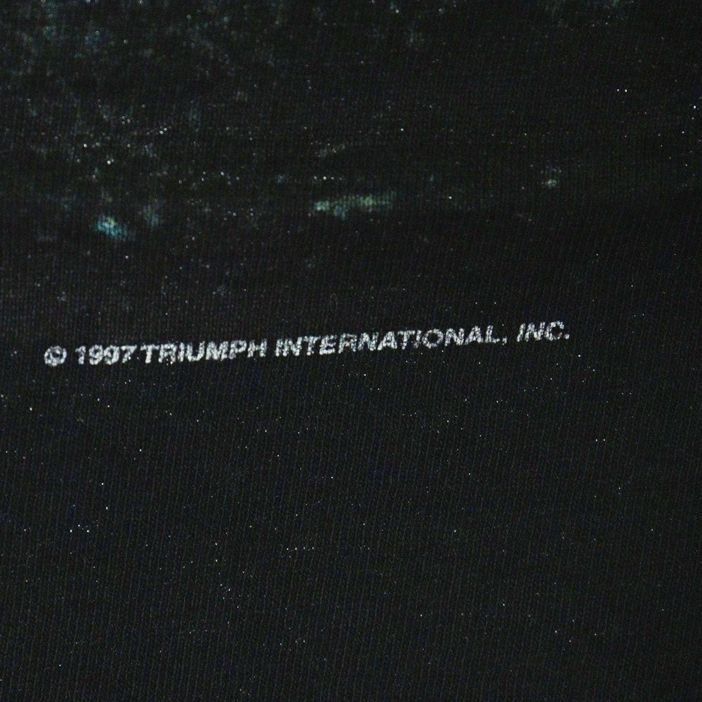 VINTAGE(ヴィンテージ) 90s MISHAEL JACKSON GHISTES マイケルジャクソン ゴースト 両面プリント Tシャツ 半袖カットソー ブラック