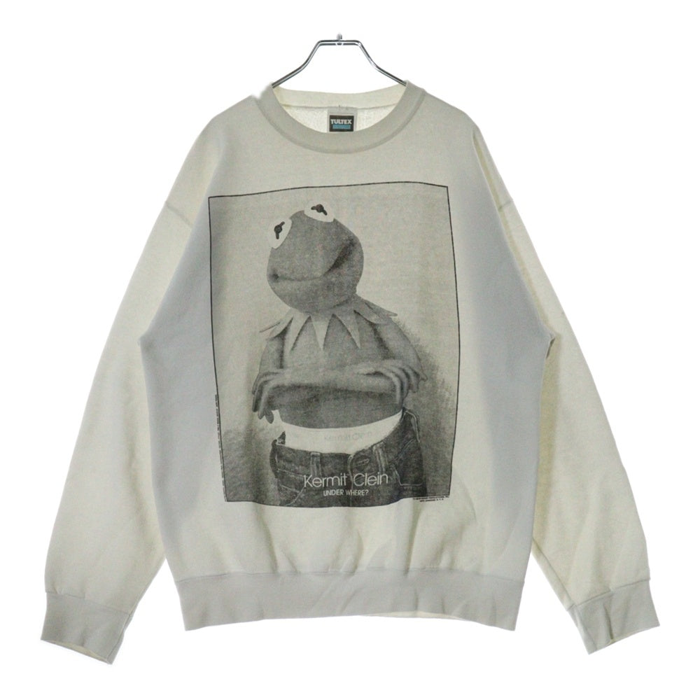 VINTAGE(ヴィンテージ) 90s KERMIT CLIEIN SWEAT カーミット スウェット ホワイト